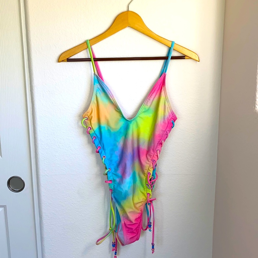 Dolls Kill Tie-Dye One-piece Swimsuit
